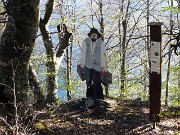 Anello sul Monte Scanapà, balcone panoramico verso la Regina delle Orobie, il 23 aprile 2014 - FOTOGALLERY